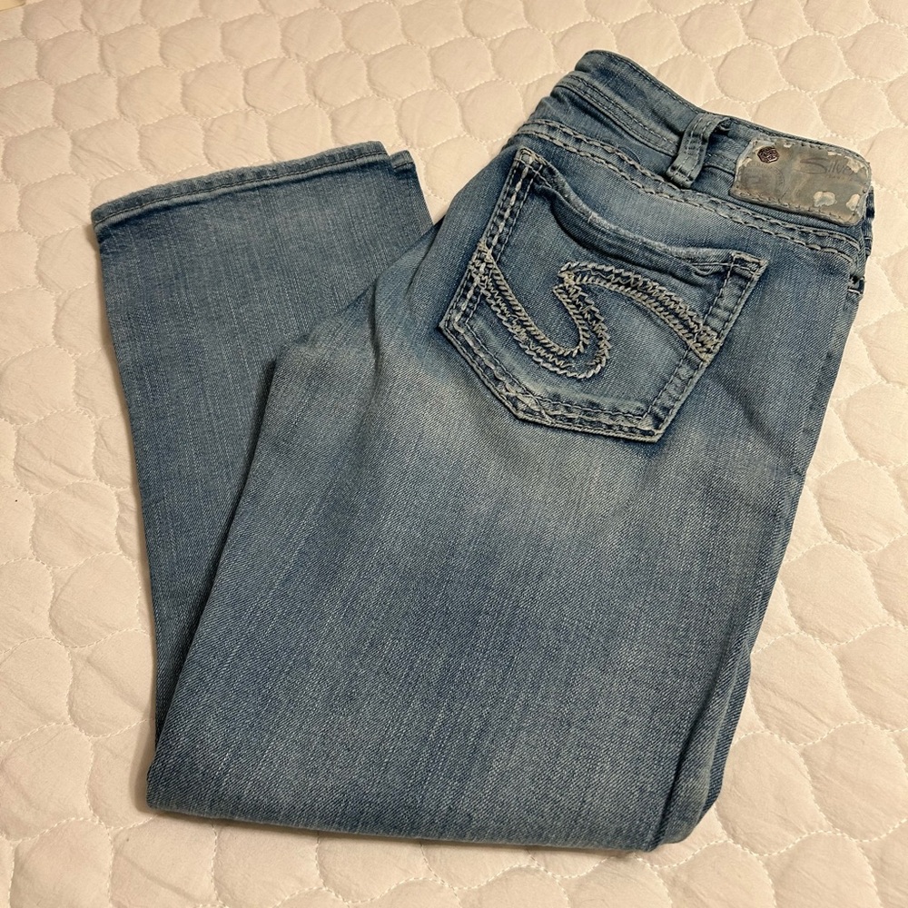 Cropped Silver Jeans Sz 30